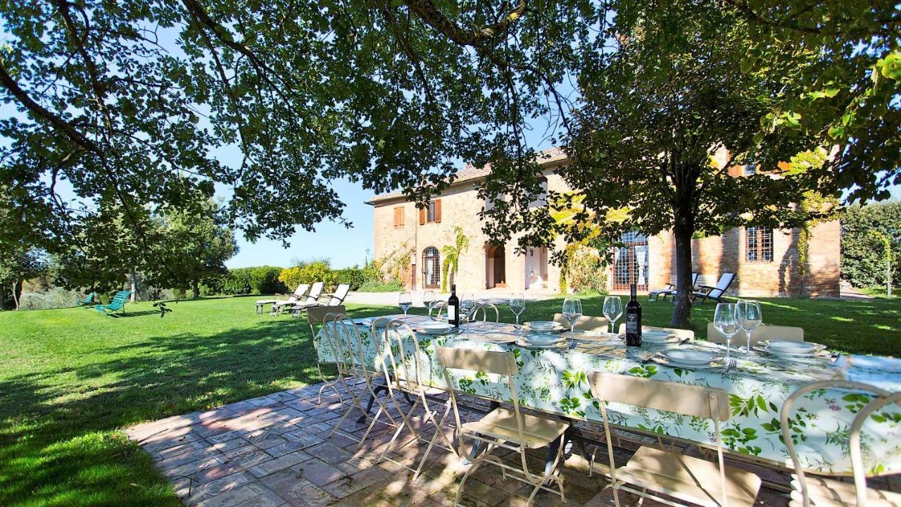 Villa Santa Virginia Siena Buitenkant foto