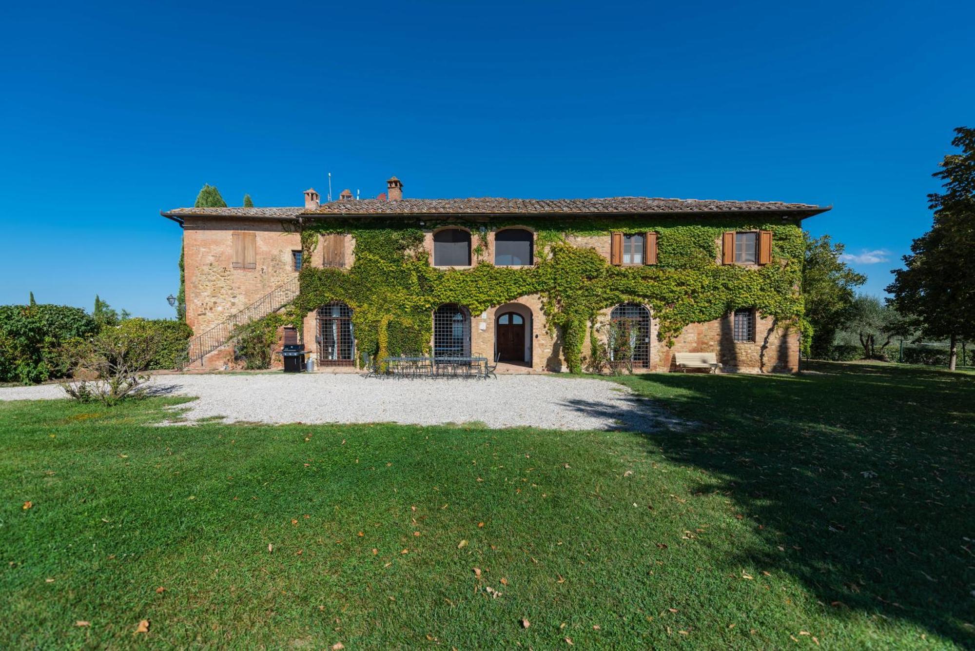 Villa Santa Virginia Siena Buitenkant foto
