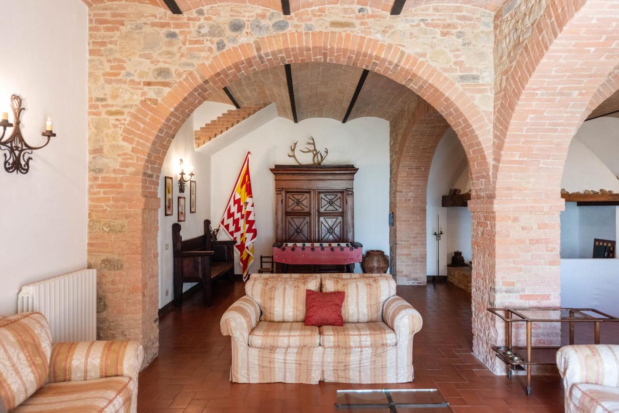 Villa Santa Virginia Siena Buitenkant foto