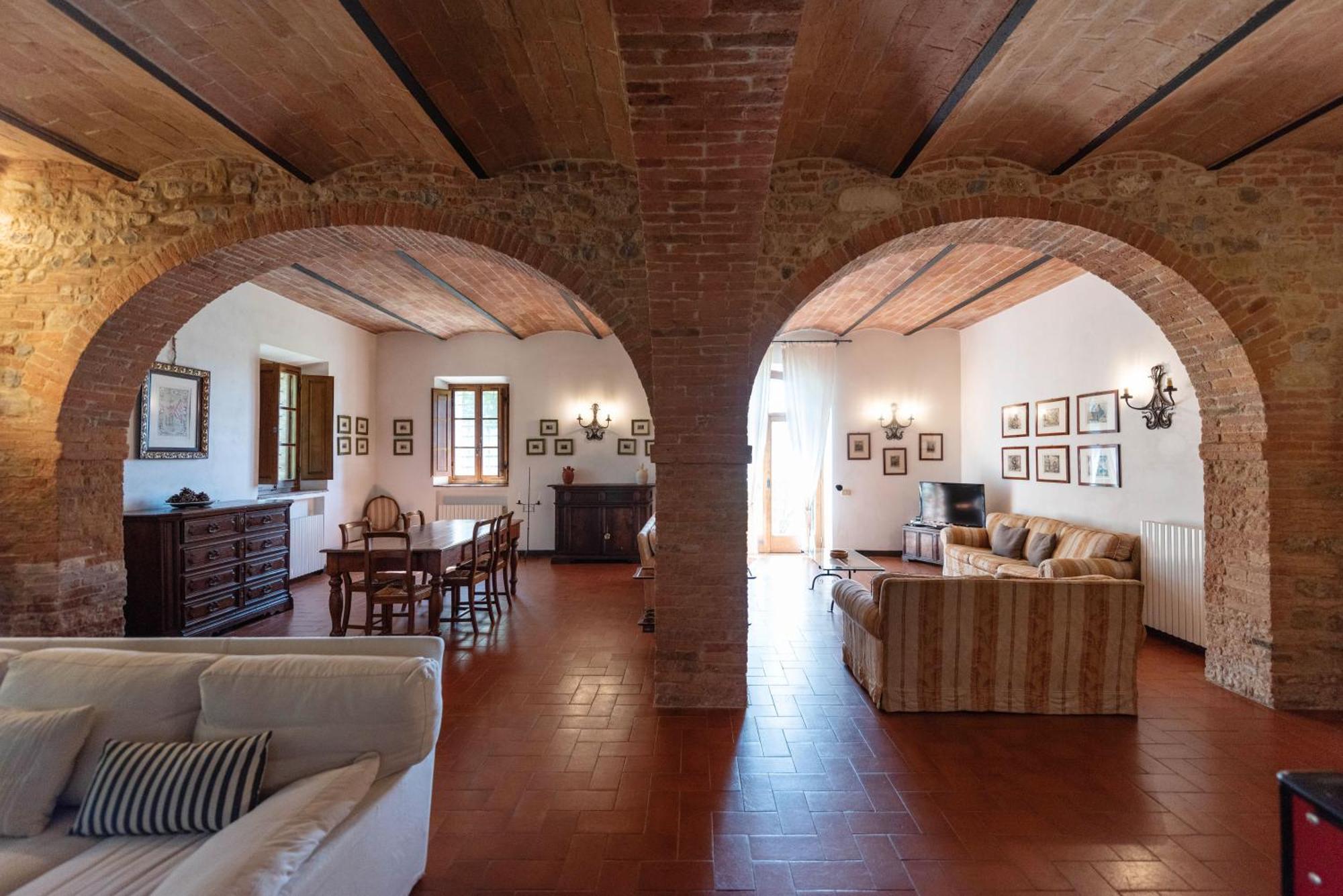 Villa Santa Virginia Siena Buitenkant foto