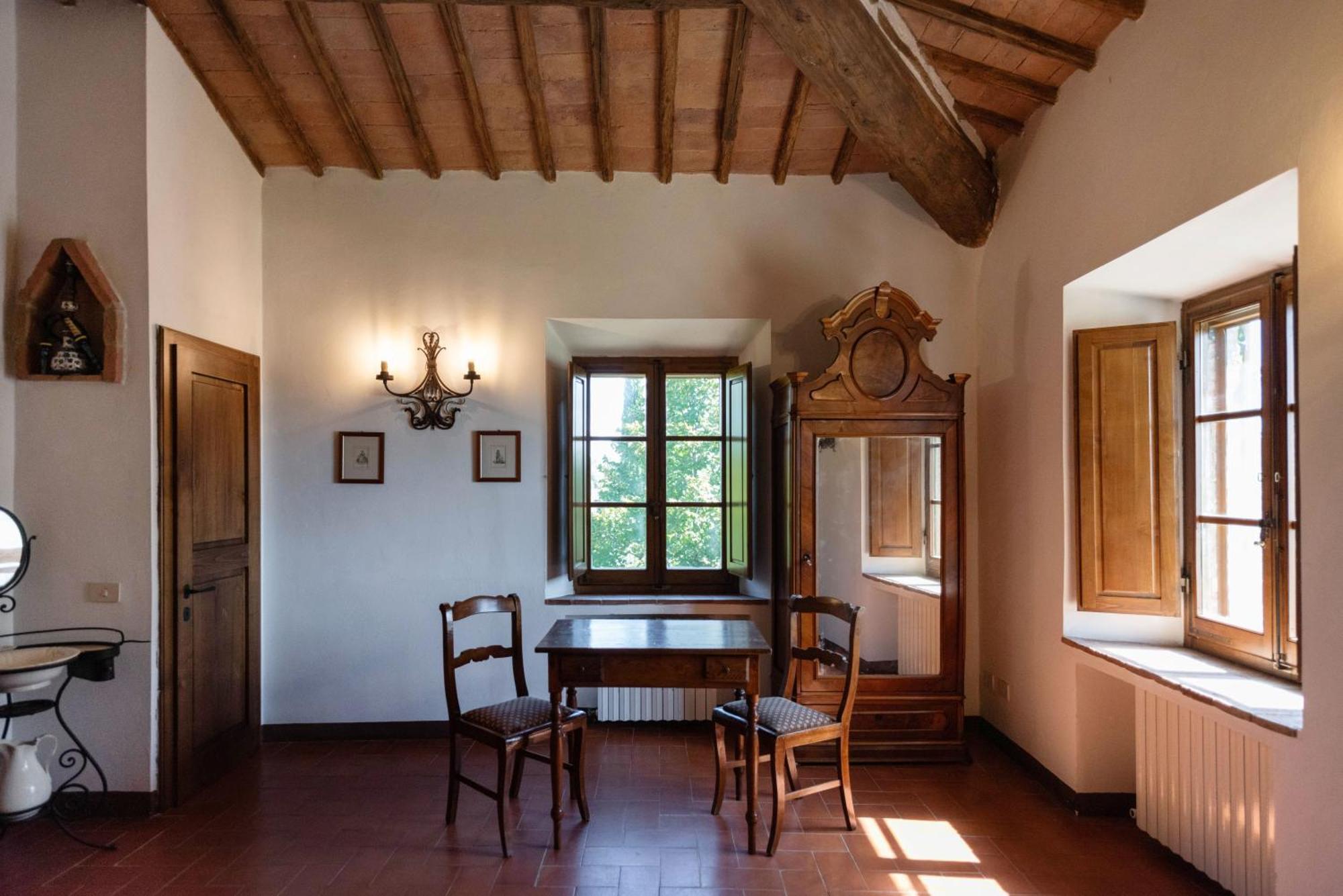 Villa Santa Virginia Siena Buitenkant foto