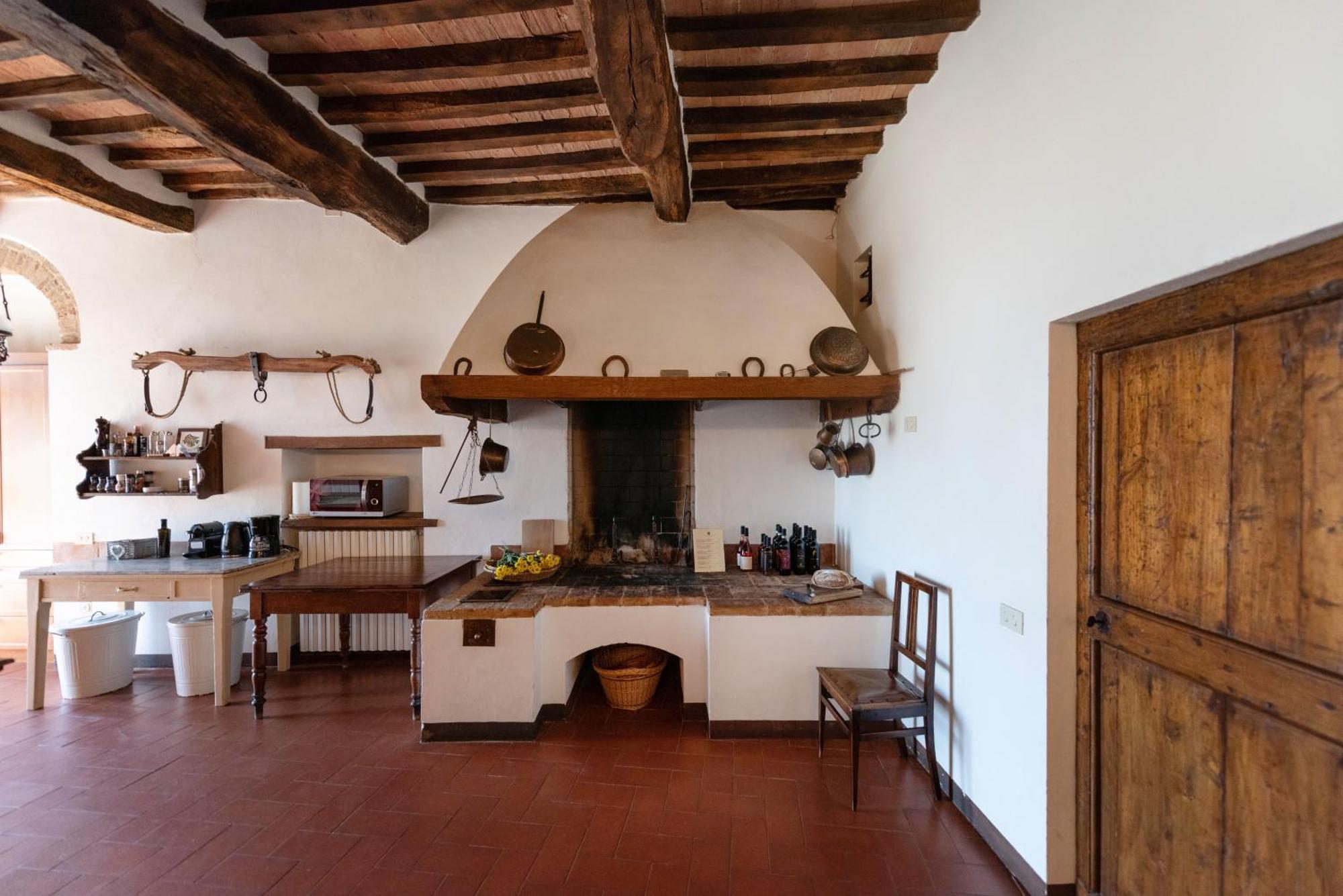 Villa Santa Virginia Siena Buitenkant foto