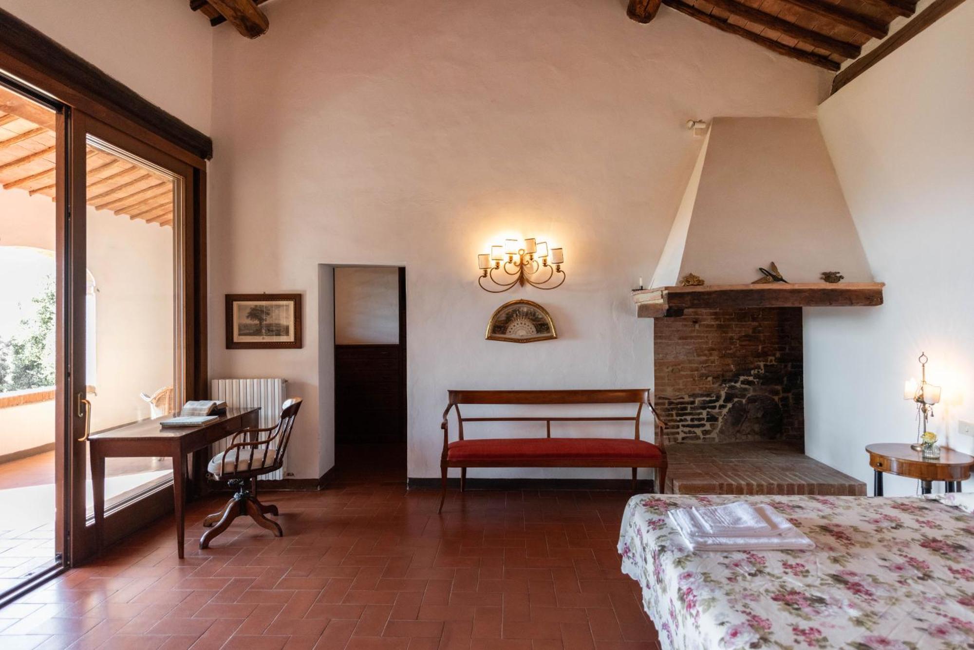 Villa Santa Virginia Siena Buitenkant foto