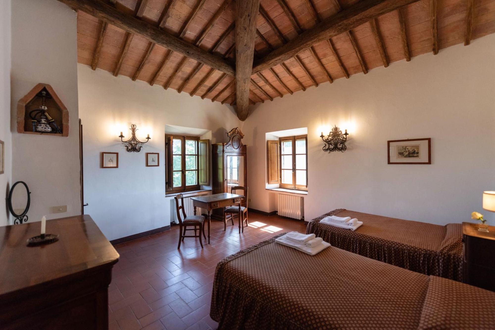 Villa Santa Virginia Siena Buitenkant foto