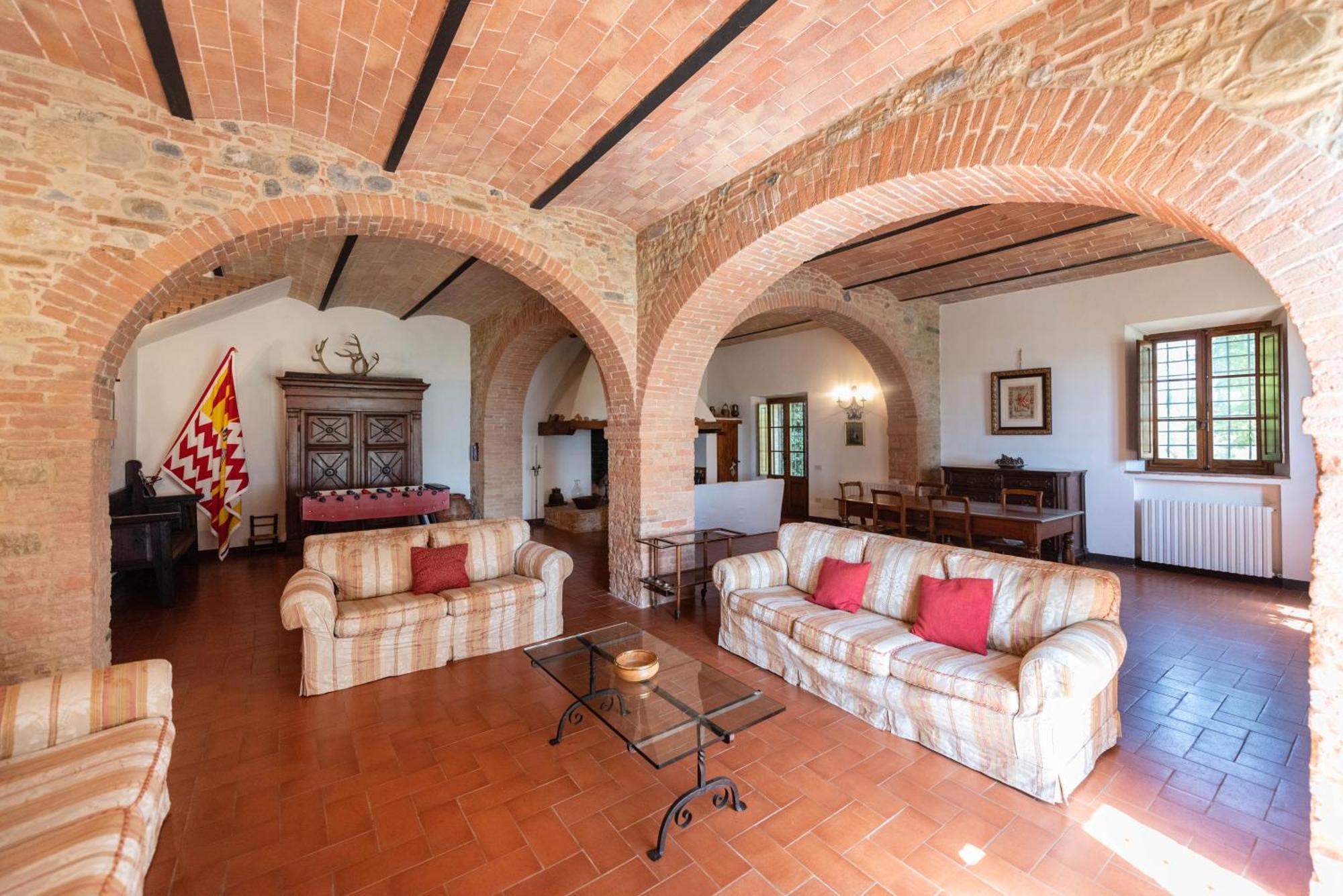 Villa Santa Virginia Siena Buitenkant foto