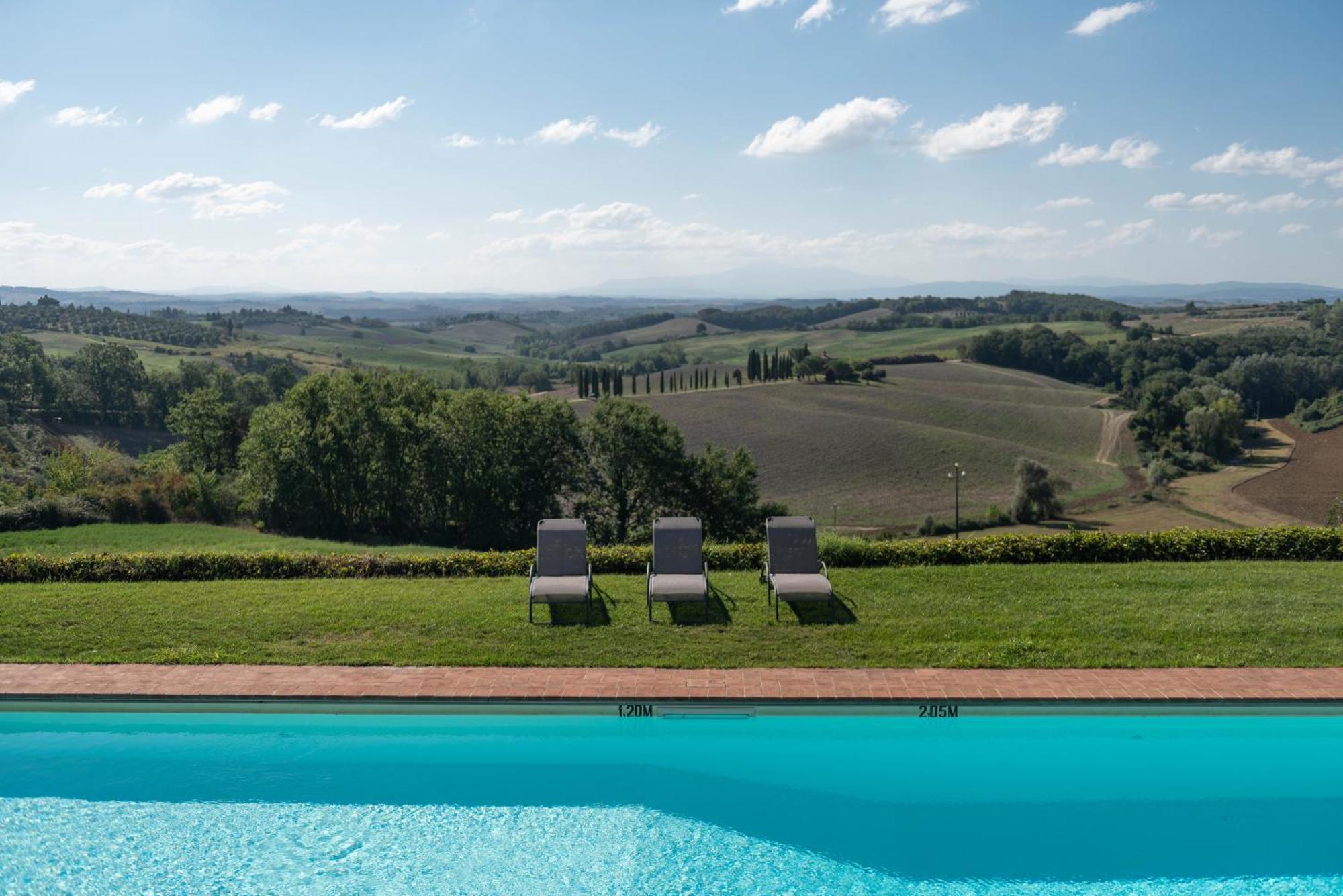 Villa Santa Virginia Siena Buitenkant foto