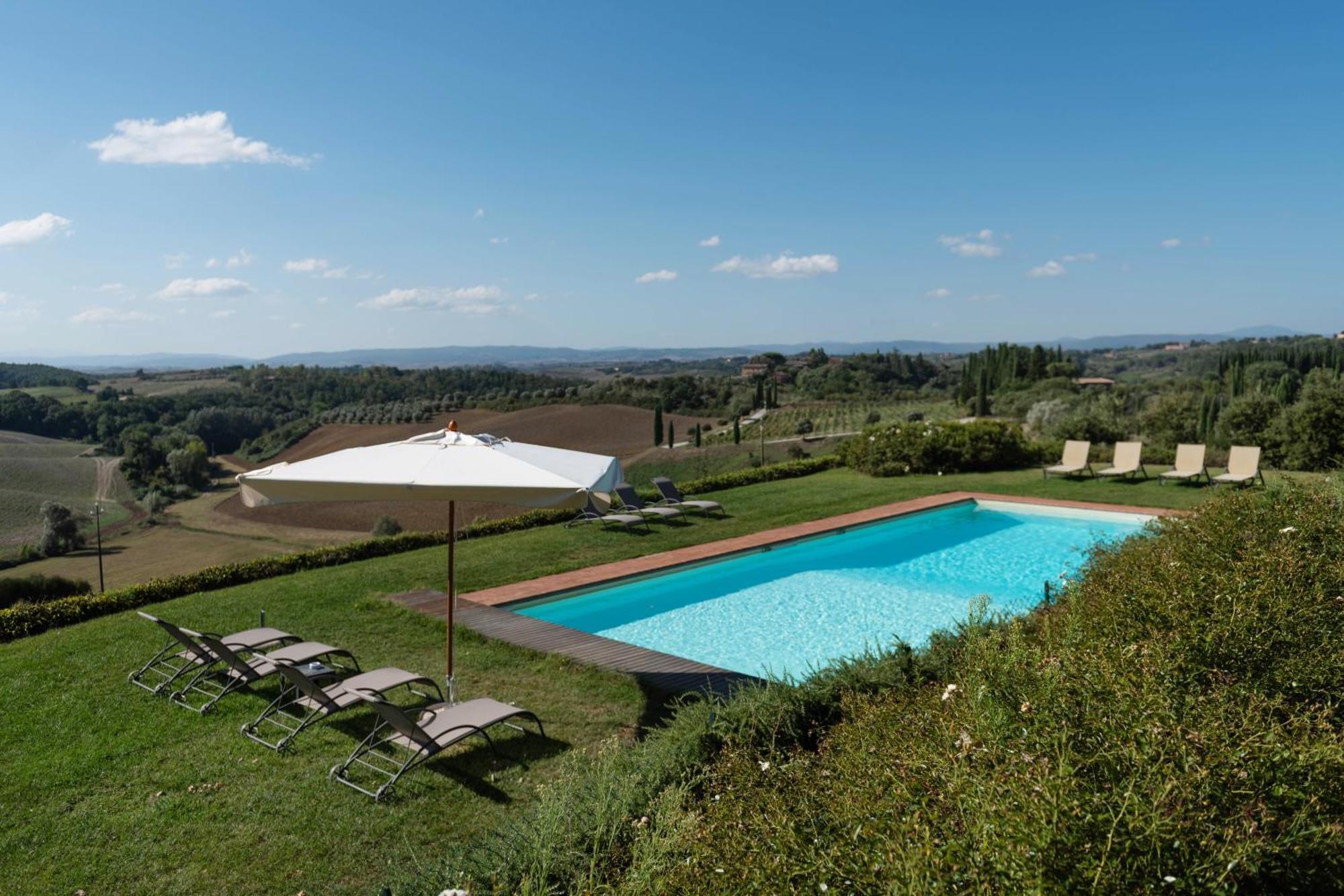 Villa Santa Virginia Siena Buitenkant foto