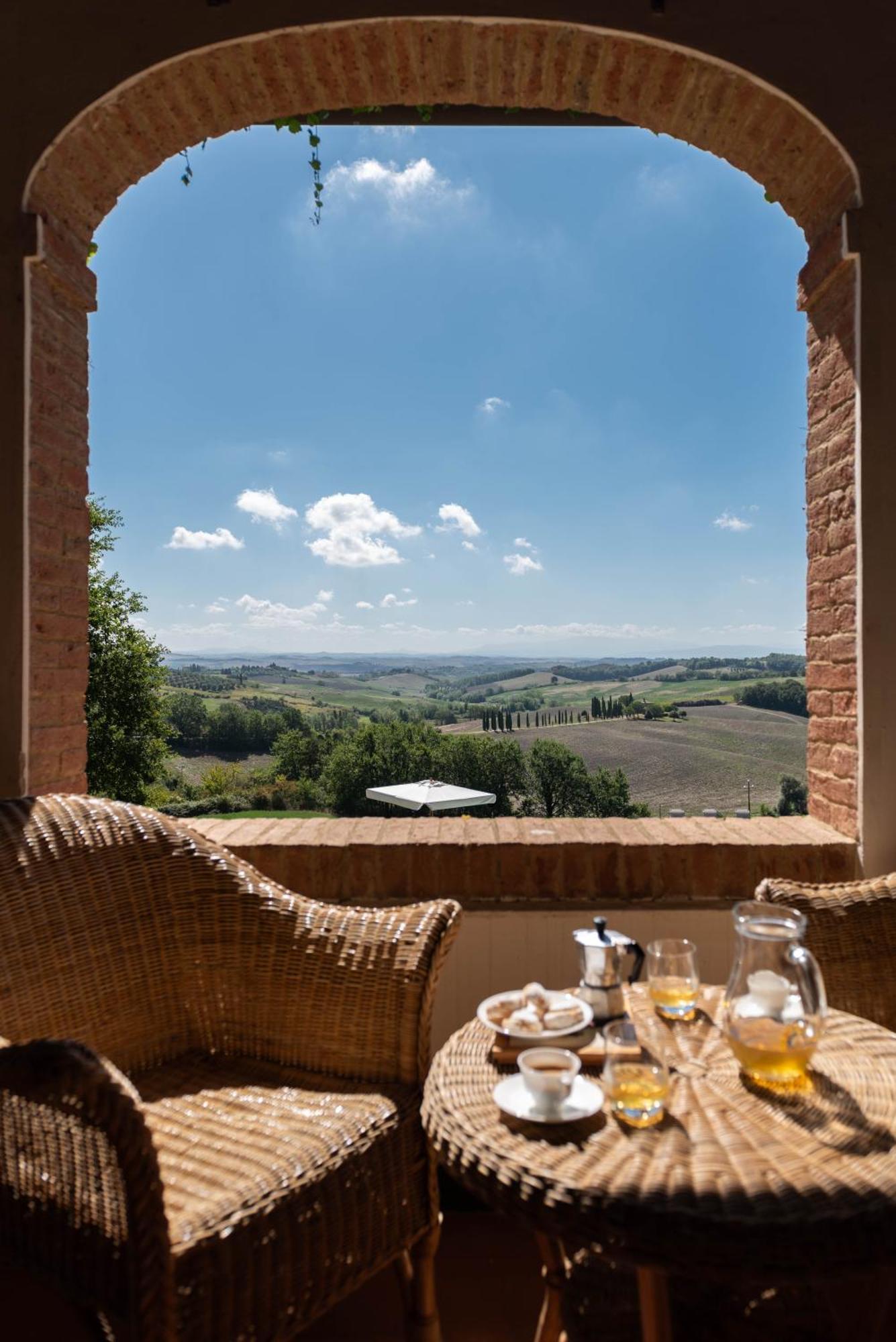 Villa Santa Virginia Siena Buitenkant foto